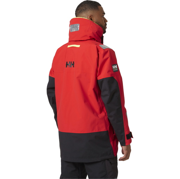2026 Helly Hansen Mens Skagen Offshore Jacket & Trouser Sailing Suit 3425534254 - Black / Red